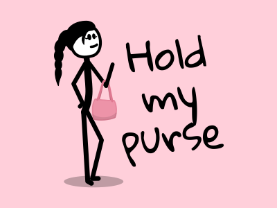 Hold my purse