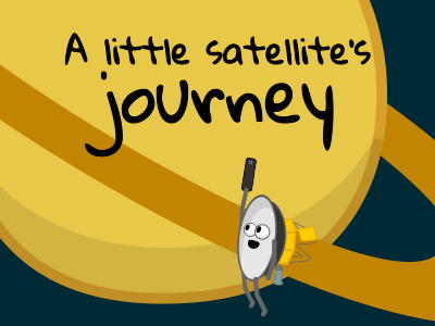 A little satellite’s journey